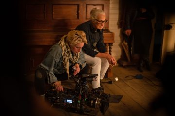 Ari Wegner (Director of Photography) and Jane Campion (Director, Producer) in THE POWER OF THE DOG