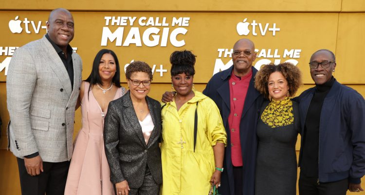 World Premiere of Apple’s “They Call Me Magic”, Regency Village Theatre, Los Angeles CA, USA - 14 Apr 2022