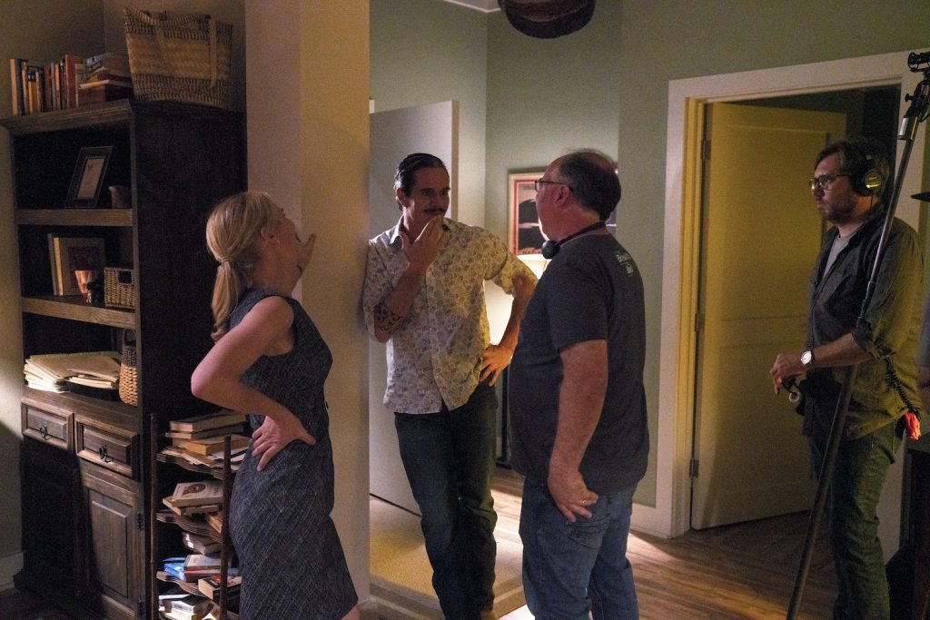 Behind-the-scenes with Rhea Seehorn as Kim Wexler, Tony Dalton as Lalo Salamanca, Director Tom Schnauz on "Better Call Saul" 