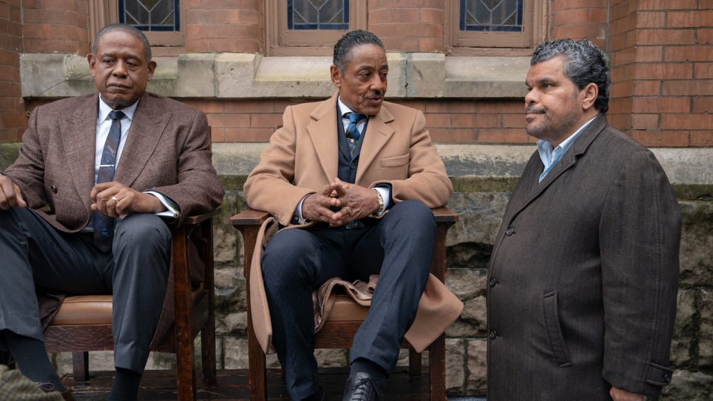 Forest Whitaker, Giancarlo Esposito, and Luis Guzman in GODFATHER OF HARLEM